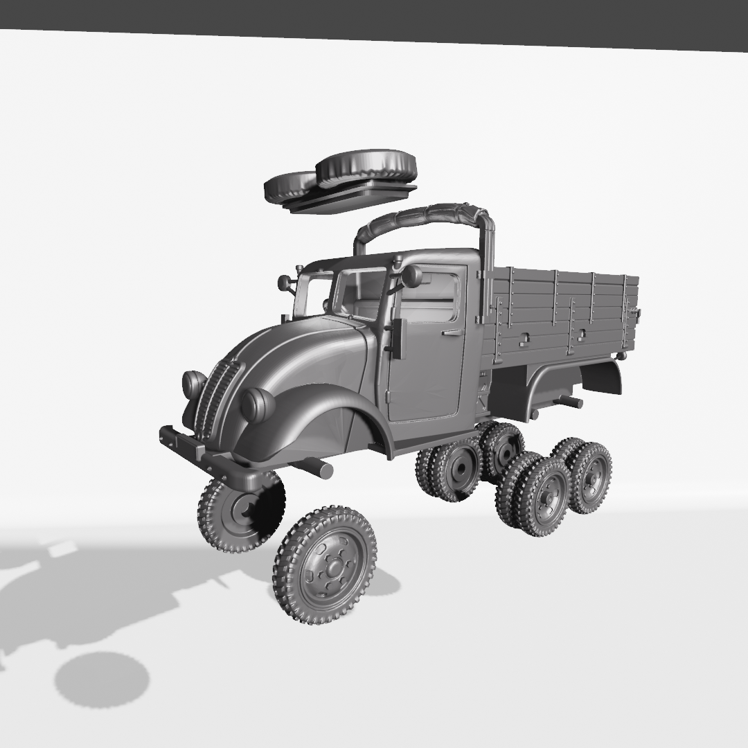 Tatra 82 Medium Truck by Wargame3D