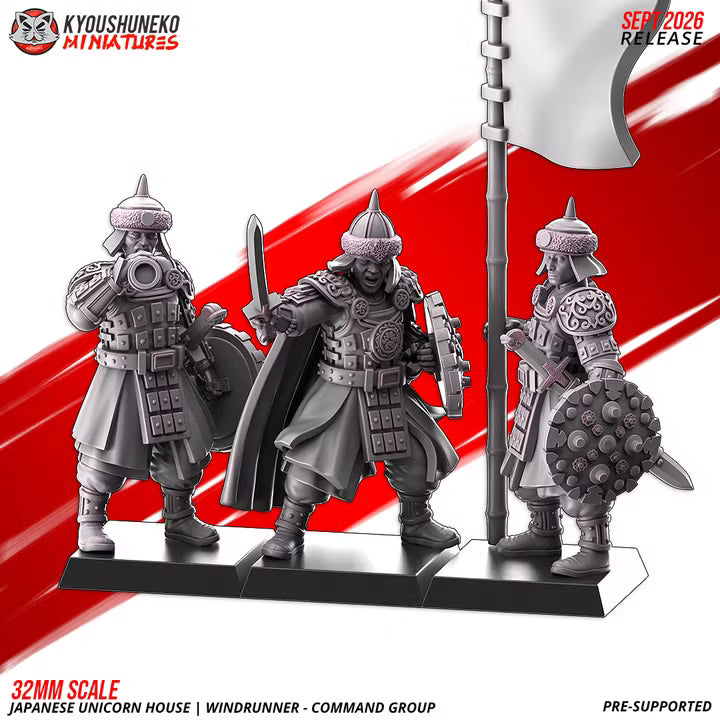 Windrunner, Command Group by Kyoushuneko Miniatures
