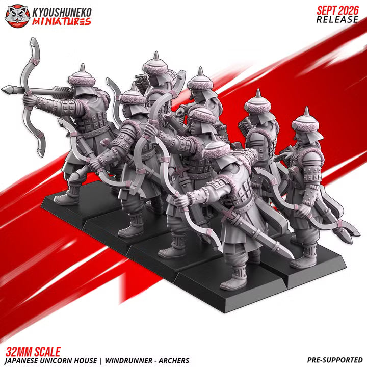 Windrunner, Archers by Kyoushuneko Miniatures