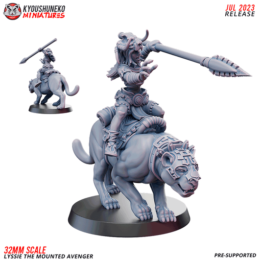 Lyssie Mounted Avenger