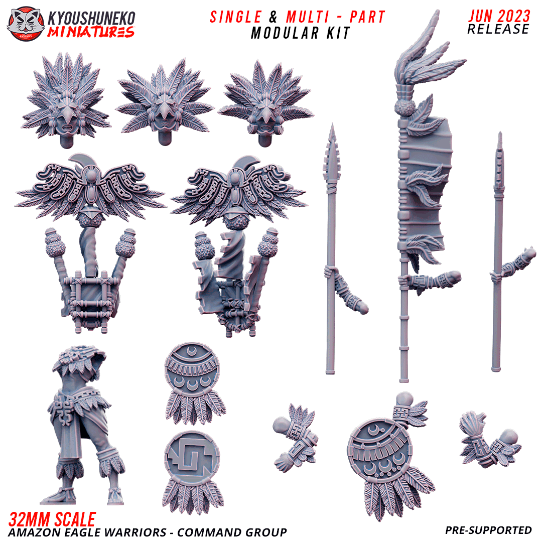 Amazon Eagle Warrior Command Group