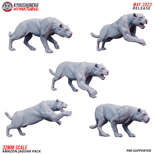 Amazon Jaguar Unit by Kyoushuneko Miniatures