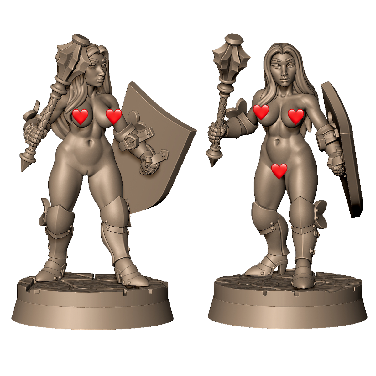 Female Hero Knight by Menagerie Miniature