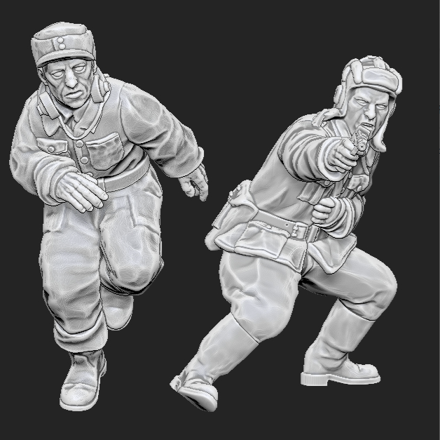 Finnish Winter War Dismounted Tankers