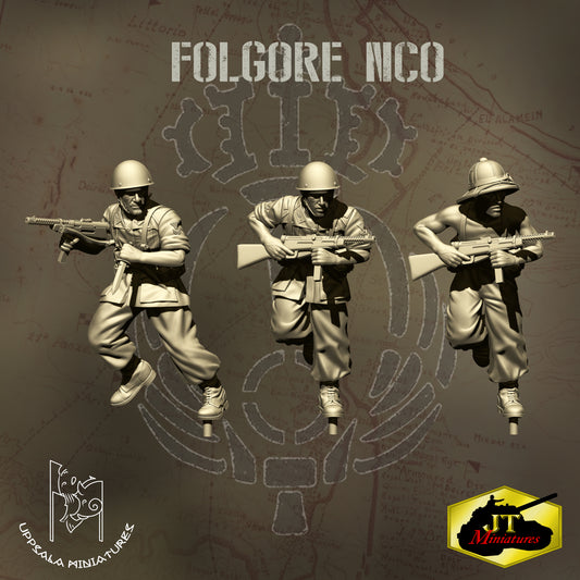 Folgore NCOs by Uppsala Miniatures