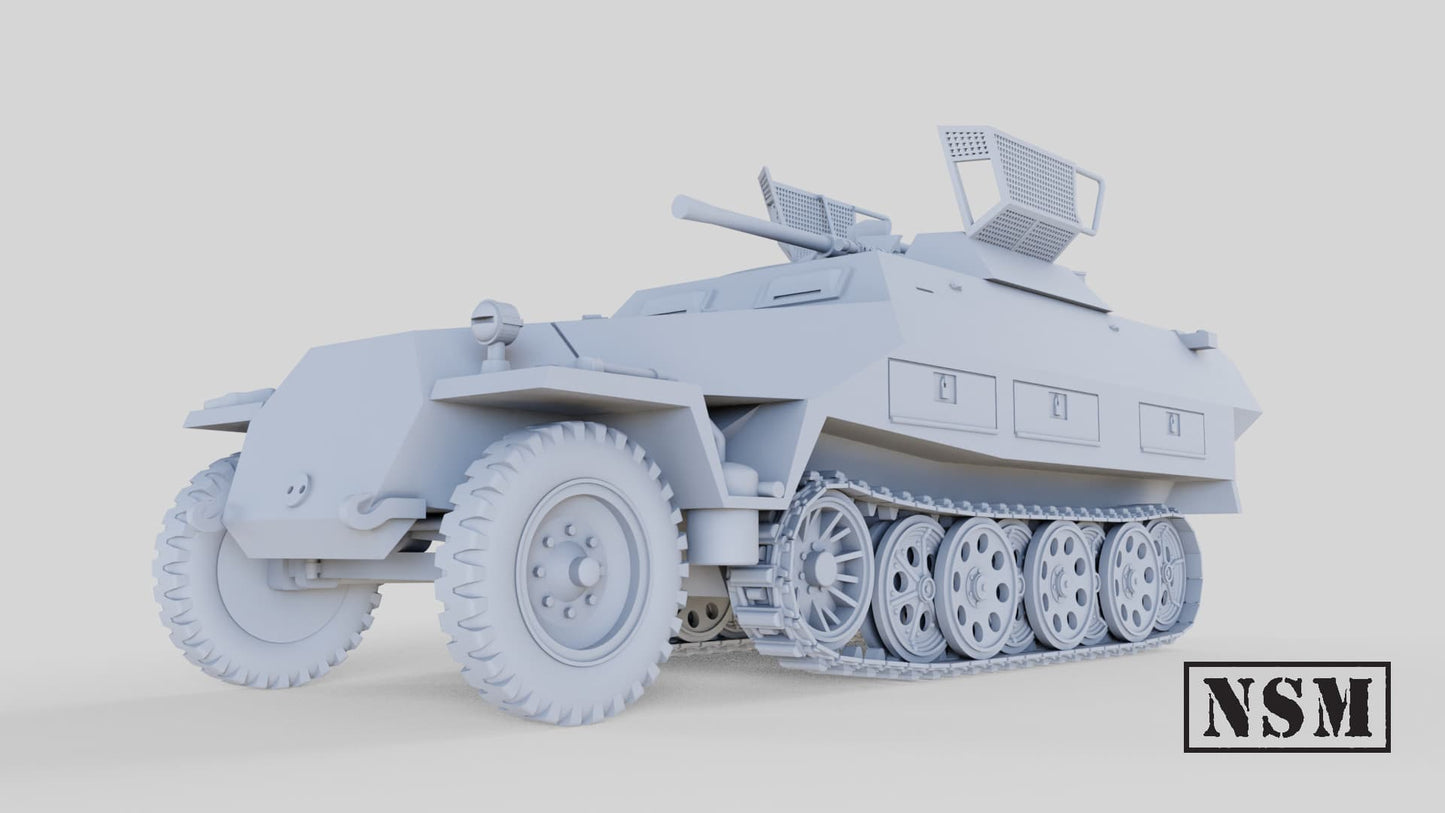 Sd.Kfz 251/23 D Halftrack by Night Sky Miniatures