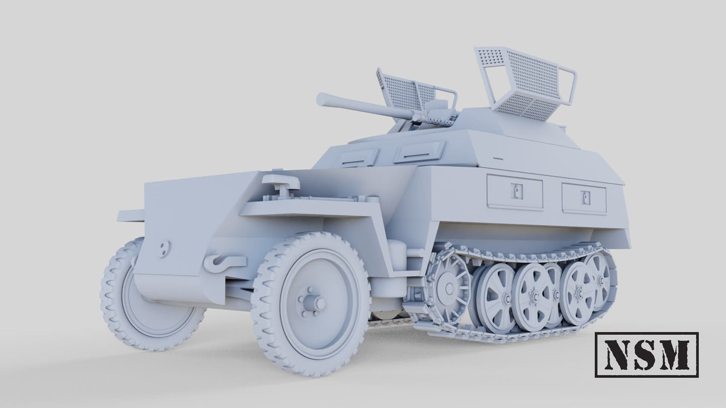 Sd.Kfz 250/9 Neu Halftrack by Night Sky Miniatures