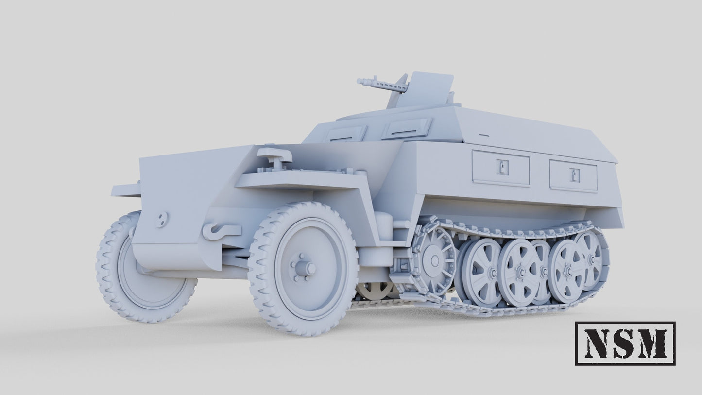 Sd.Kfz 250/1 Neu Halftrack by Night Sky Miniatures