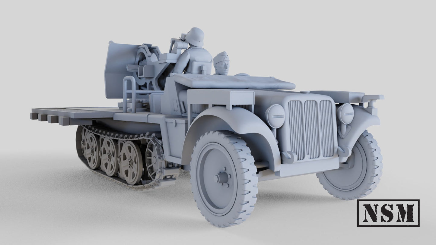 Demag SdKfz 10/4 by Night Sky Miniatures