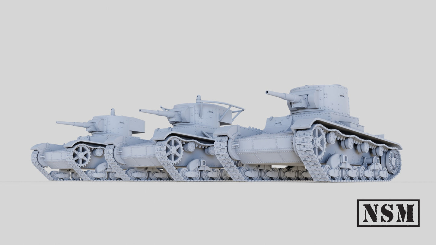T26 obr 1933 by Night Sky Miniatures