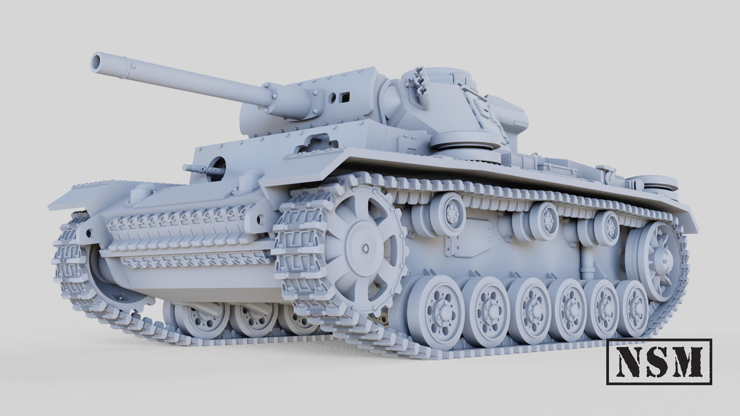 Panzer III ausf M by Night Sky Miniatures