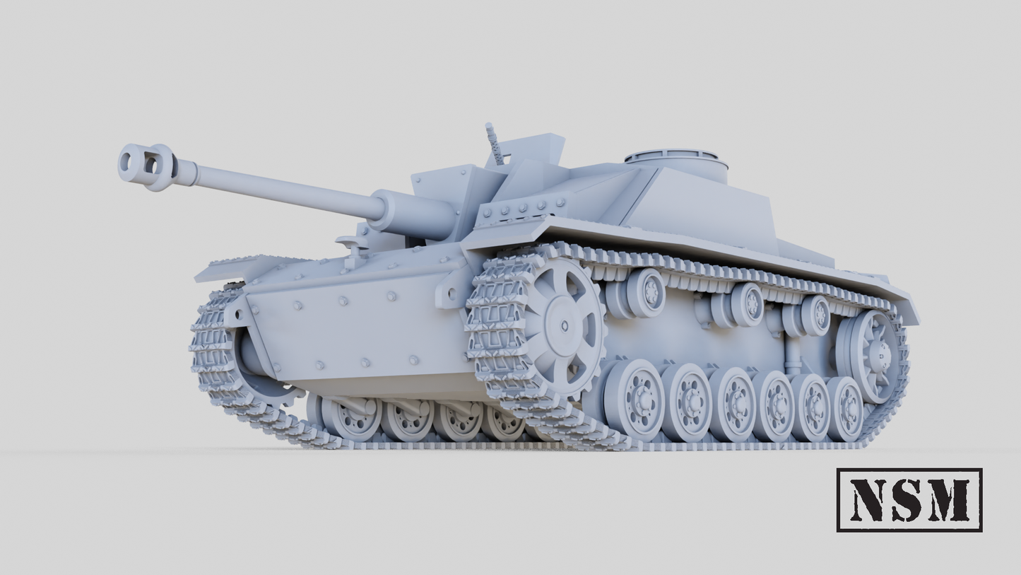 Stug III ausf G by Night Sky Miniatures