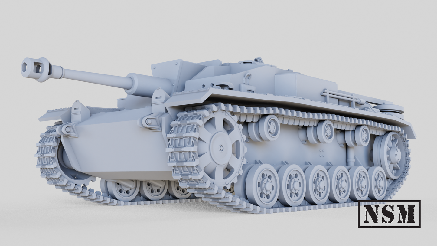 Stug III ausf F by Night Sky Miniatures