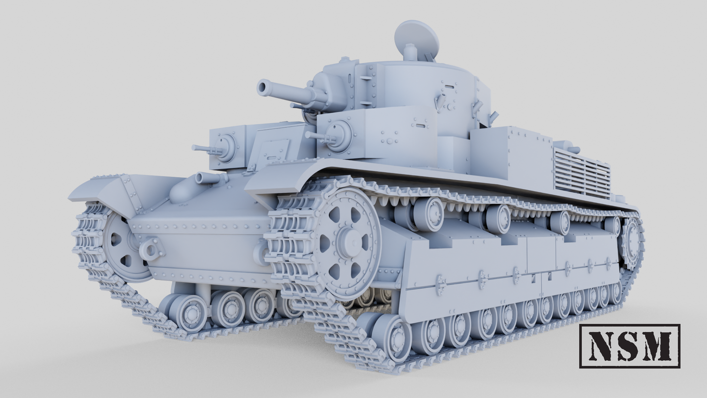 Finnish T-28 by Night Sky Miniatures