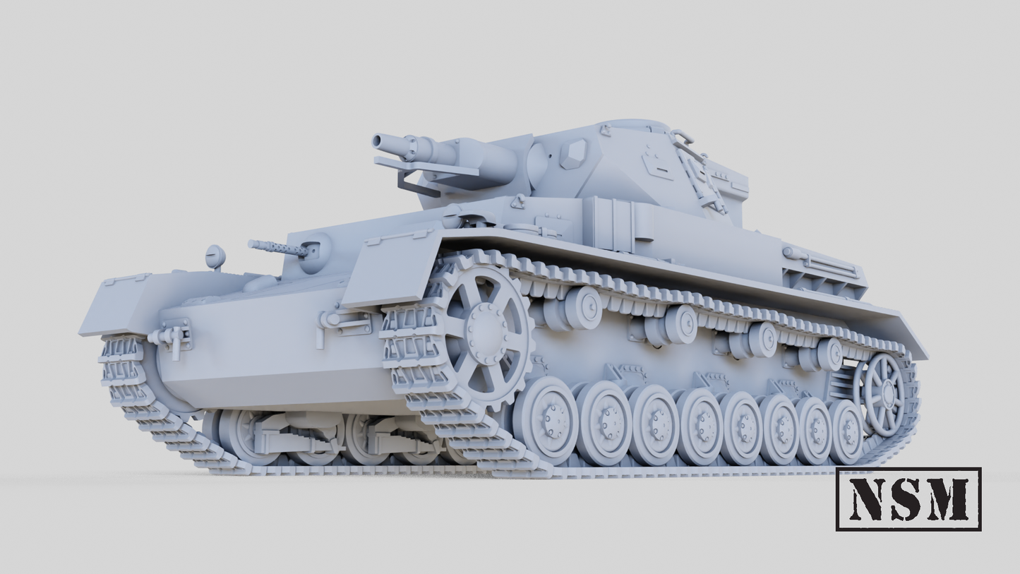 Panzer IV ausf F by Night Sky Miniatures