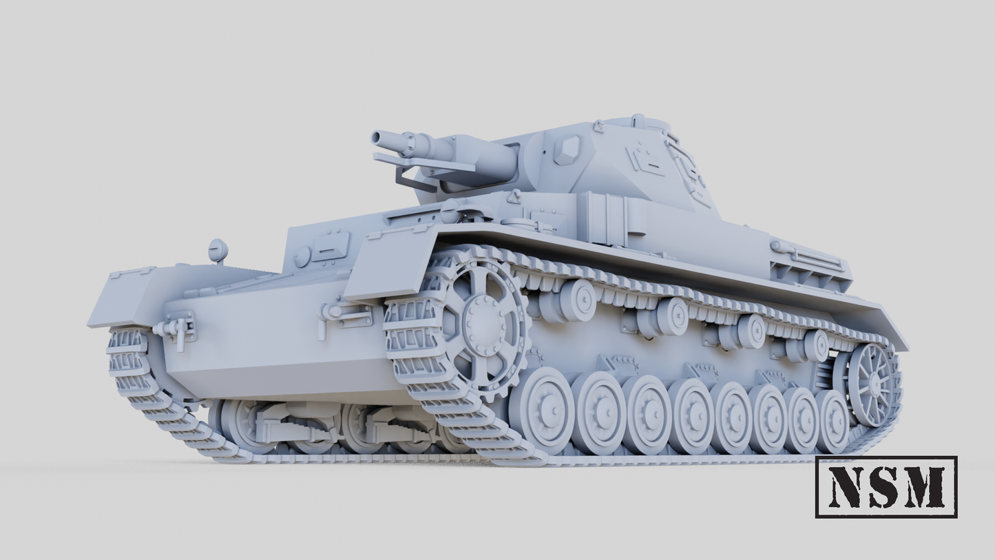 Panzer IV ausf C by Night Sky Miniatures