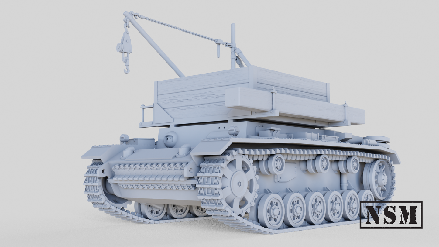 Bergepanzer III by Night Sky Miniatures