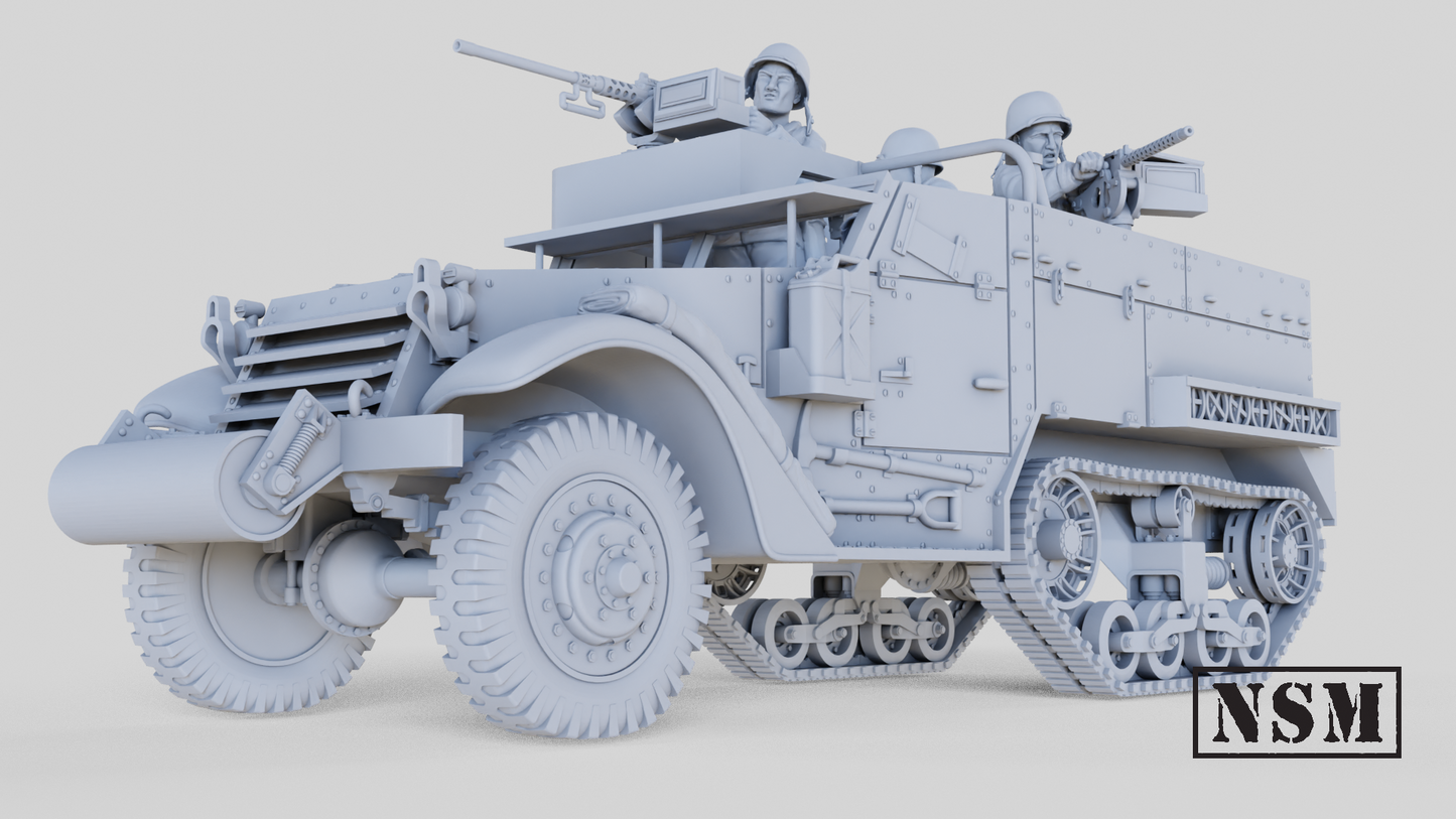 M2A1 Halftrack by Night Sky Miniatures