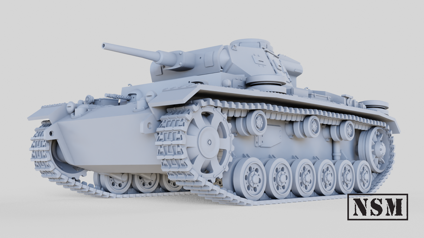 Panzer III ausf J by Night Sky Miniatures