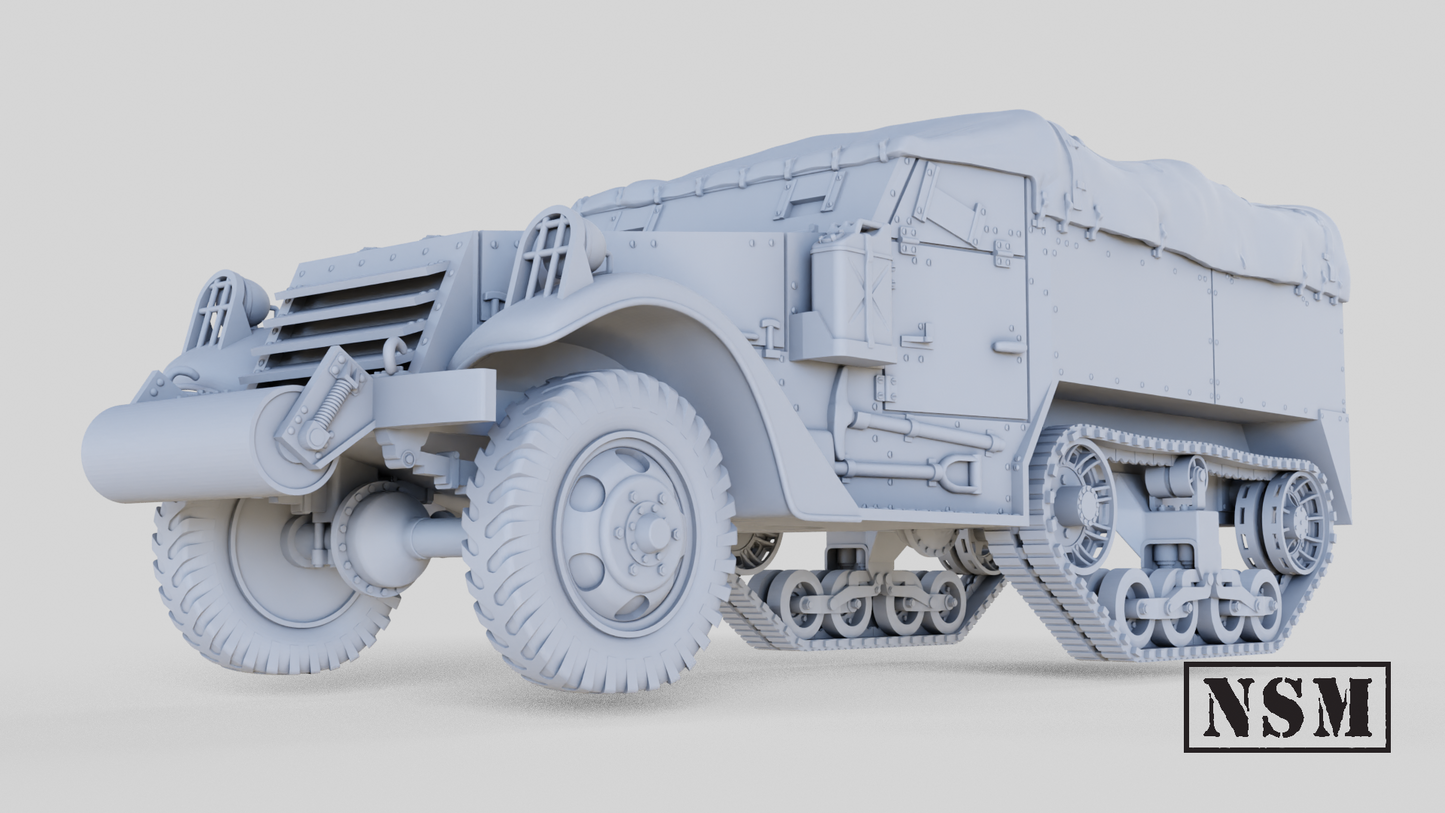 M3 Halftrack Early Production by Night Sky Miniatures
