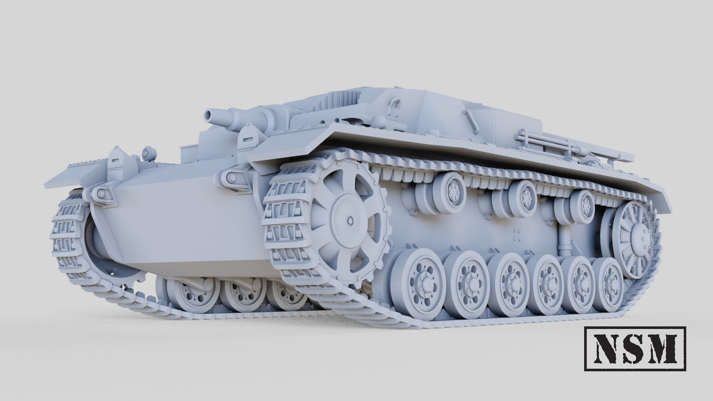Stug III ausf B by Night Sky Miniatures