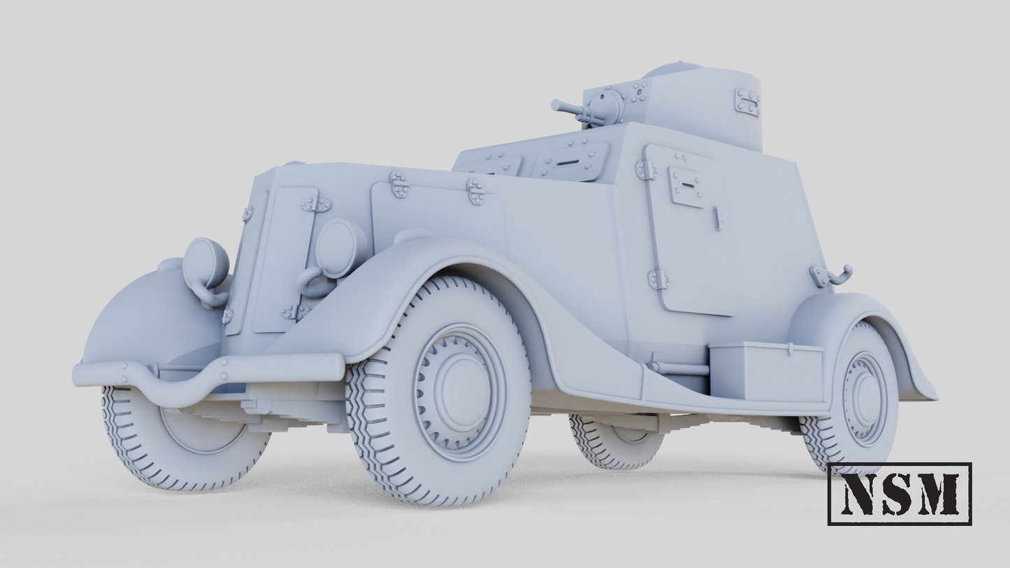 BA-20 Armored Car by Night Sky Miniatures