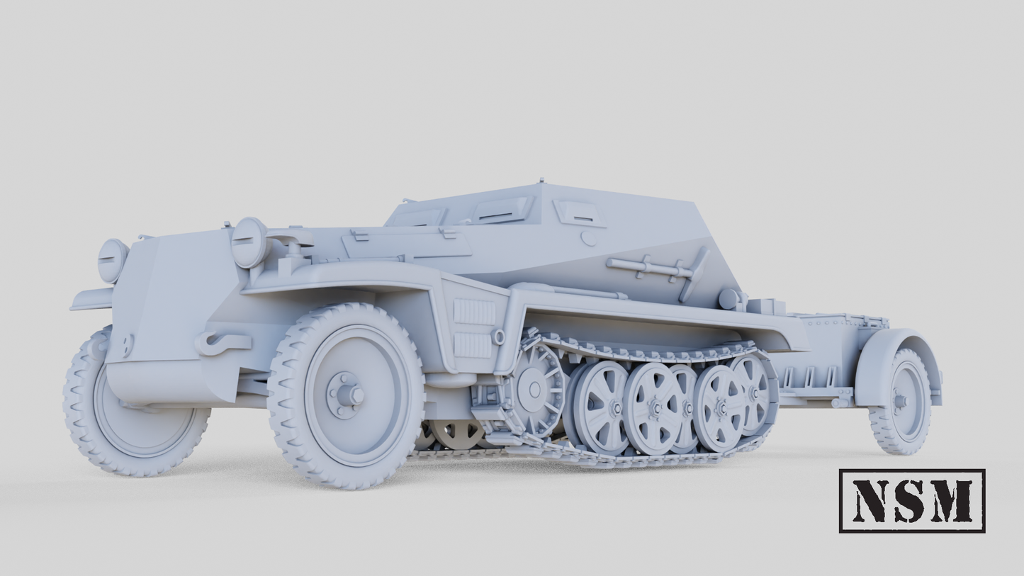Sd.Kfz 252 Halftrack by Night Sky Miniatures