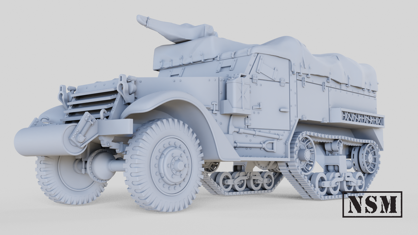 M2A1 Halftrack by Night Sky Miniatures