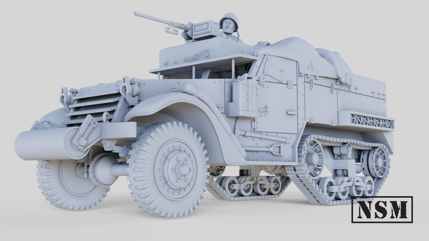 M2A1 Halftrack by Night Sky Miniatures