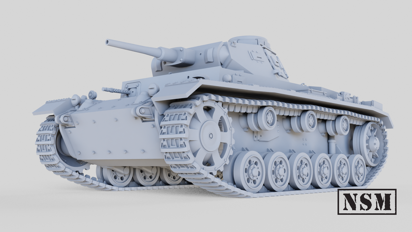 Panzer III ausf H by Night Sky Miniatures