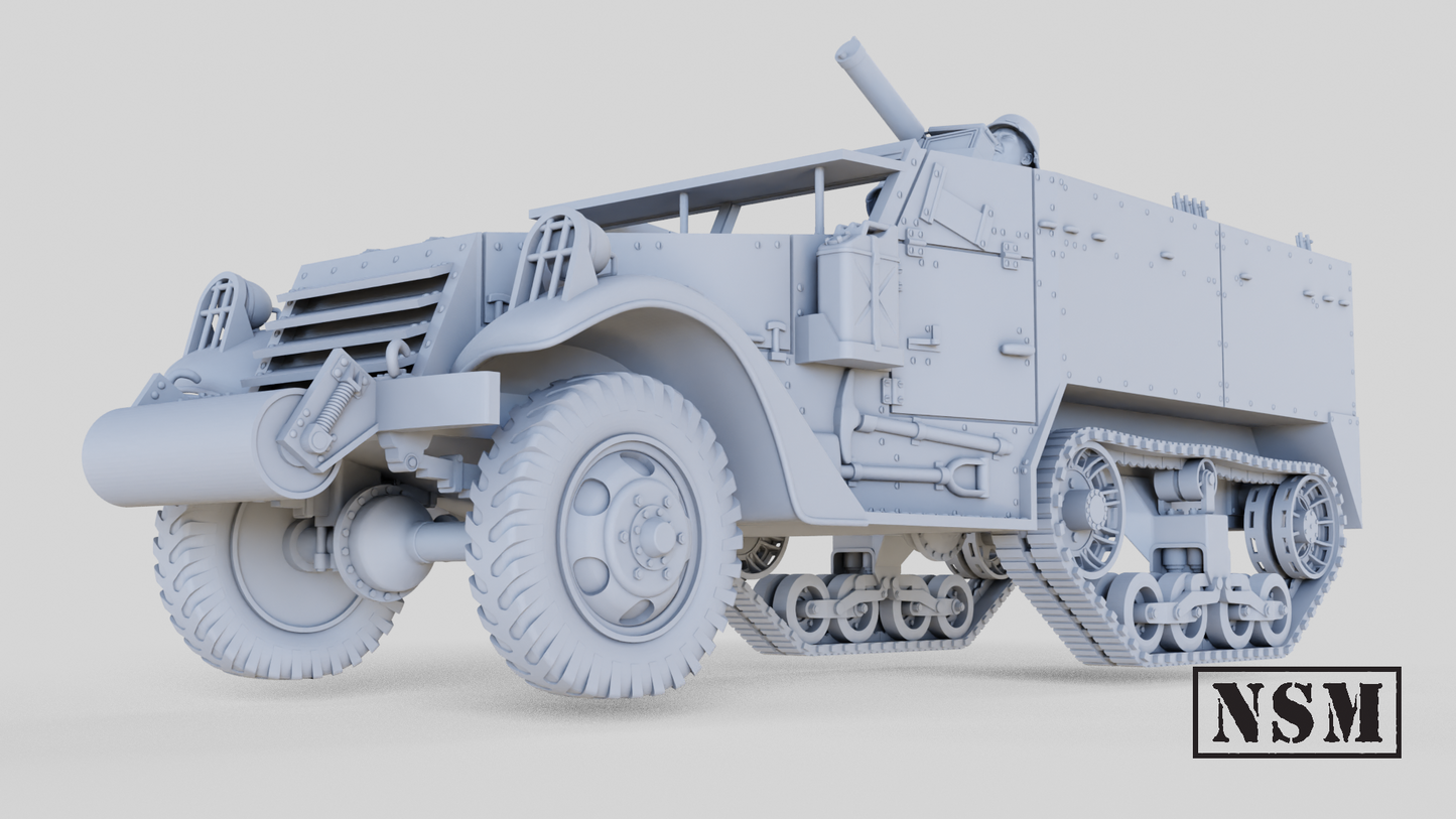 M3 Halftrack Early Production by Night Sky Miniatures