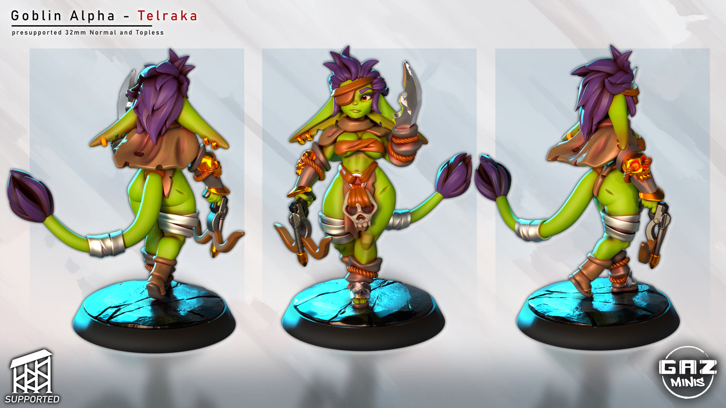 Telraka - Goblin Alpha by Gaz Minis