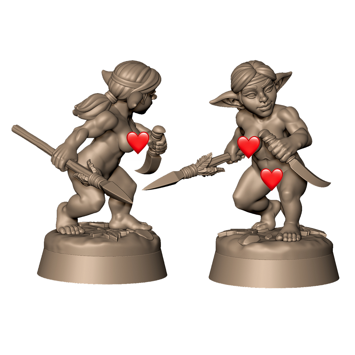Goblin Huntress by Menagerie Miniature