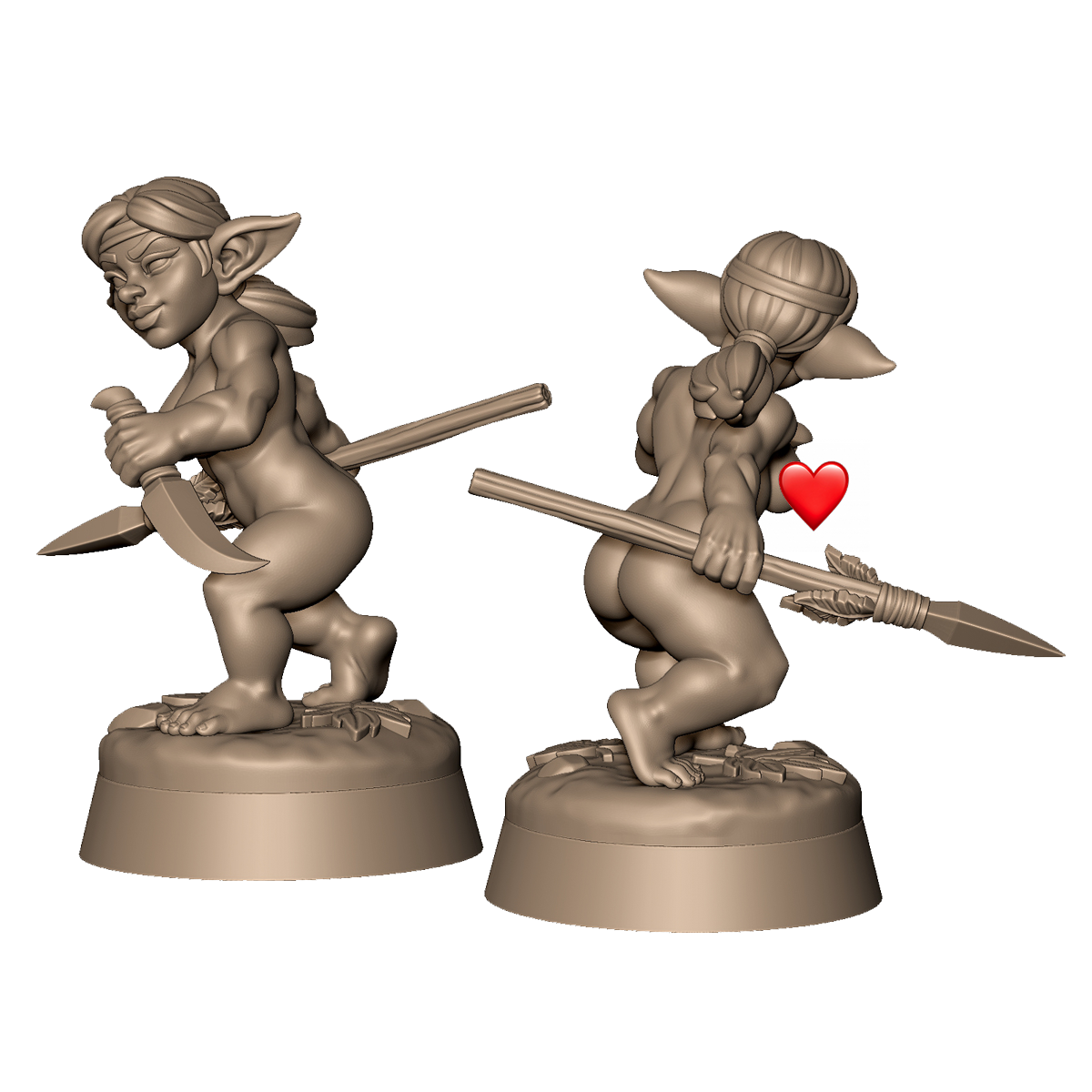 Goblin Huntress by Menagerie Miniature