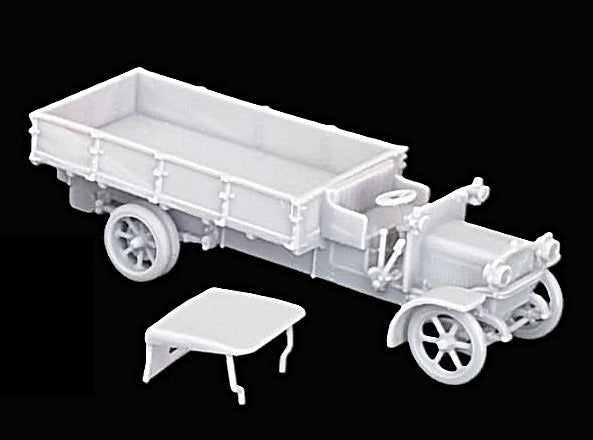 Rif War/SCW Spanish HISPANO SUIZA 30/40 C.V. TRUCK and Driver by Baraka Wargames and Miniatures