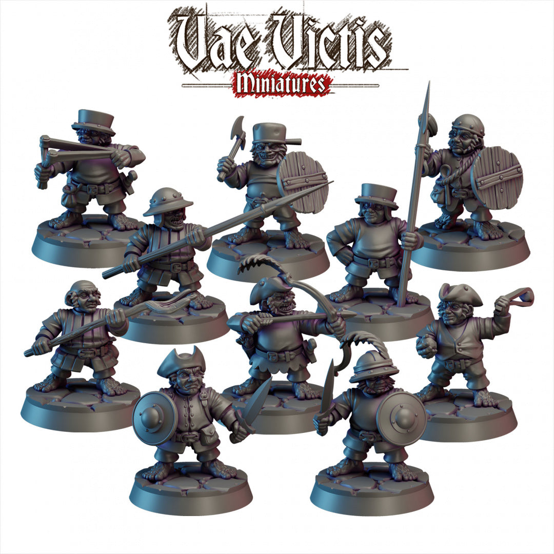 Halfling Warband by Vae Victis Miniatures