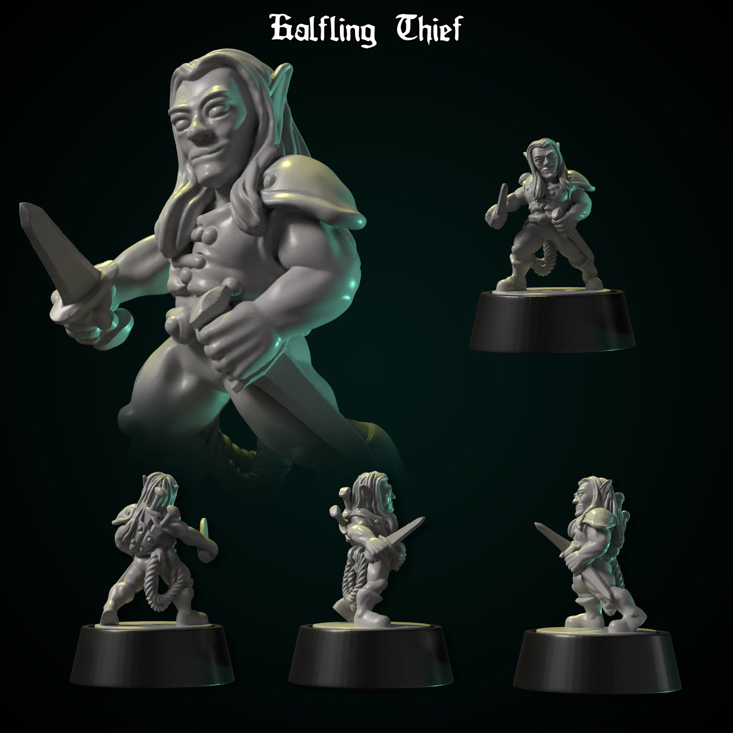 Halfling Thief by DDF Miniatures and Models