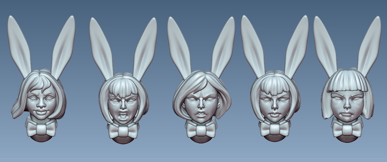 Bunny Sisters Squad by Gaz Minis