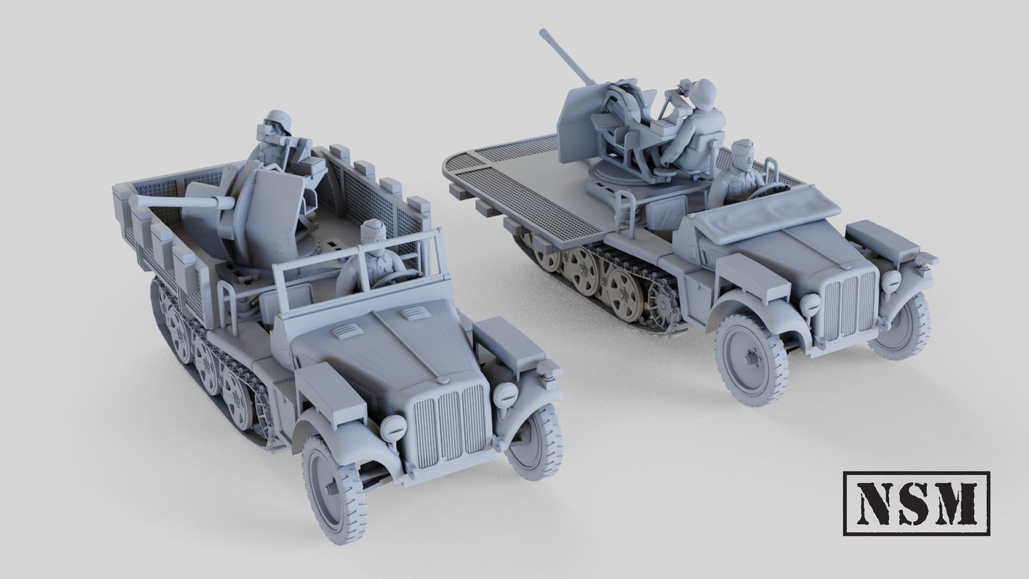 Demag SdKfz 10/4 by Night Sky Miniatures