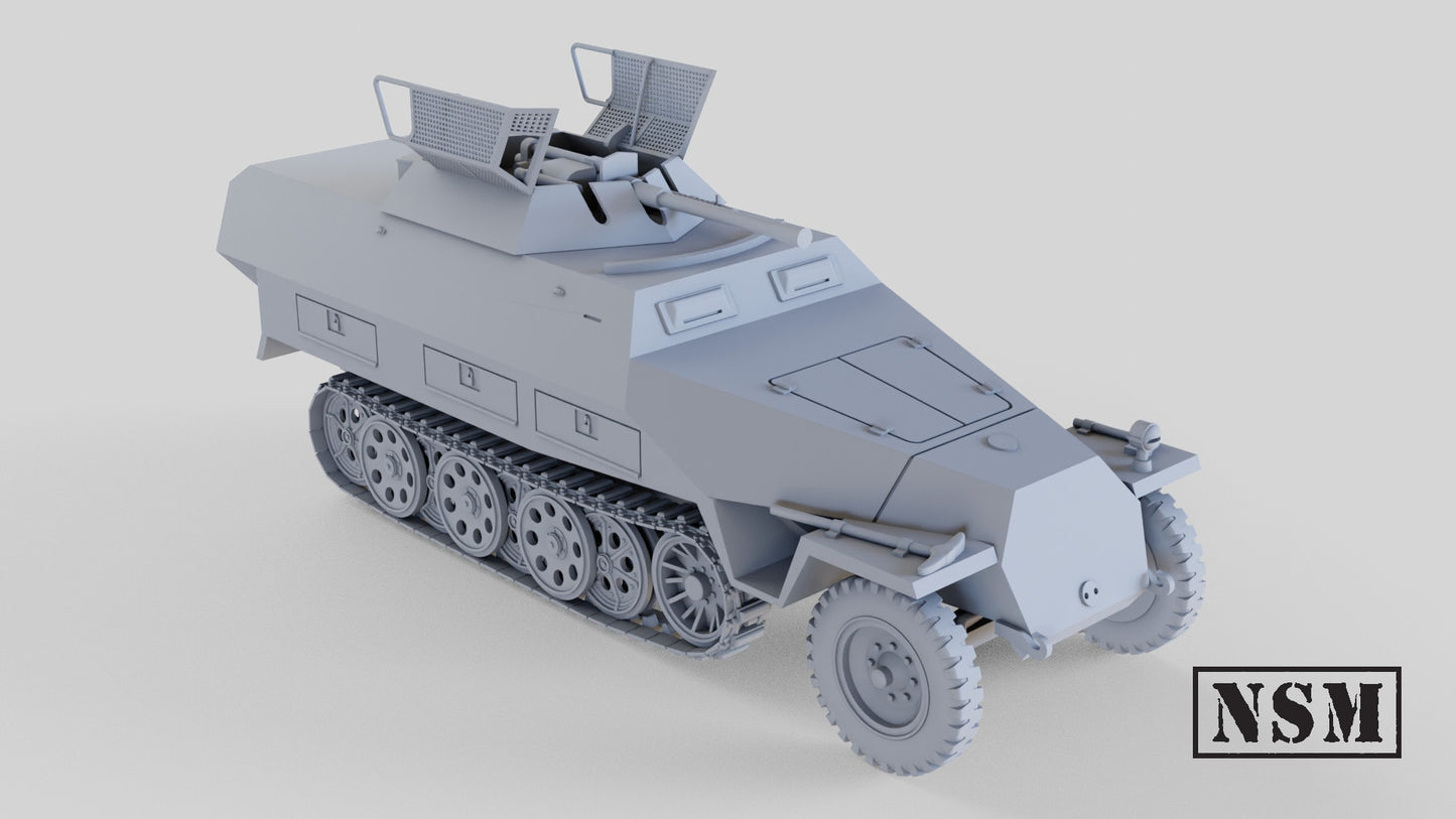 Sd.Kfz 251/23 D Halftrack by Night Sky Miniatures