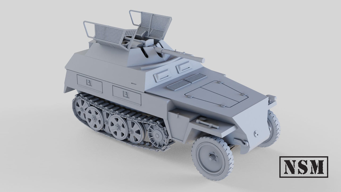 Sd.Kfz 250/9 Neu Halftrack by Night Sky Miniatures