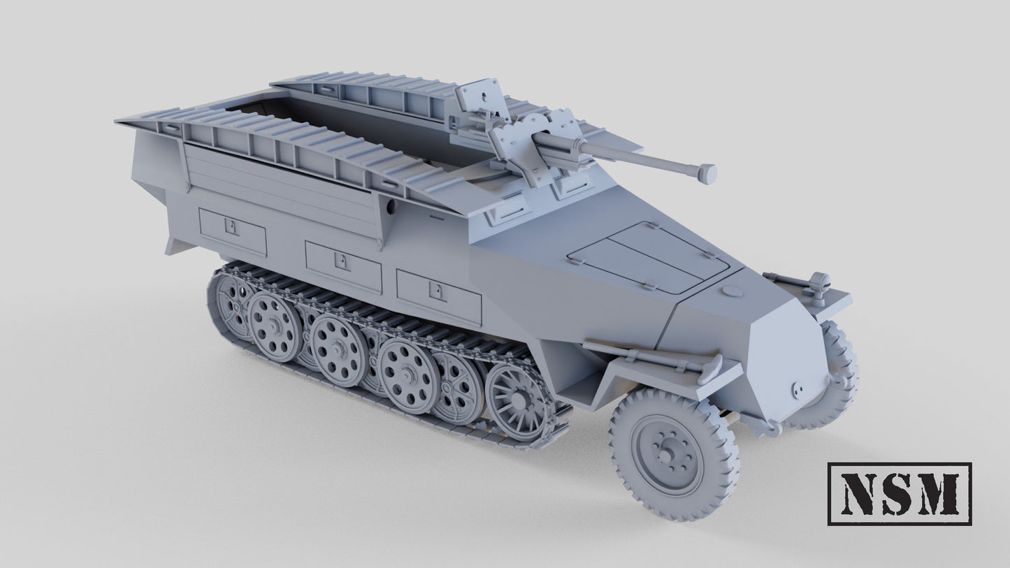 Sd.Kfz 251/7 D Halftrack by Night Sky Miniatures