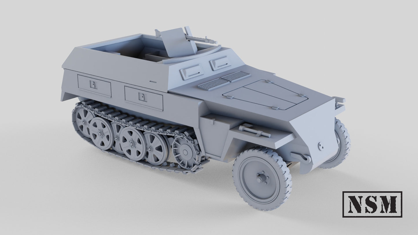 Sd.Kfz 250/1 Neu Halftrack by Night Sky Miniatures
