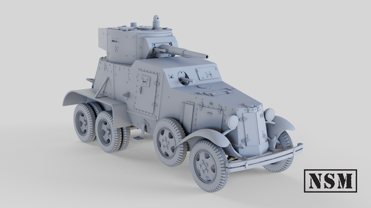BA-6 Armored Car by Night Sky Miniatures