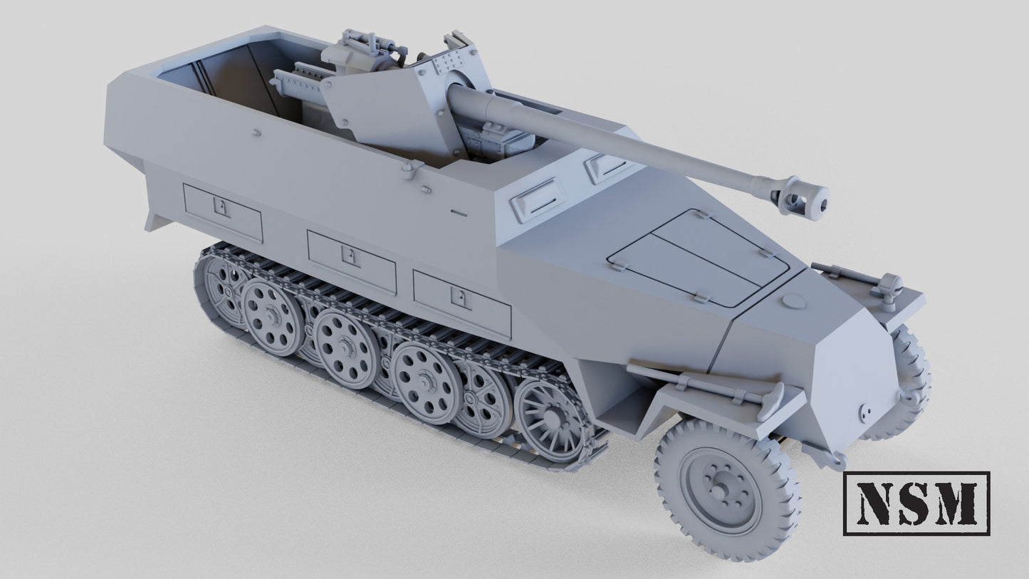 Sd.Kfz 251/22 D Halftrack by Night Sky Miniatures