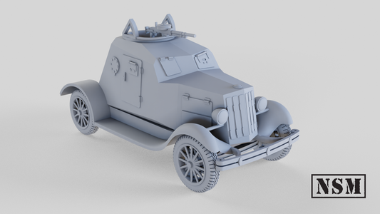 D-12 Armored Car by Night Sky Miniatures