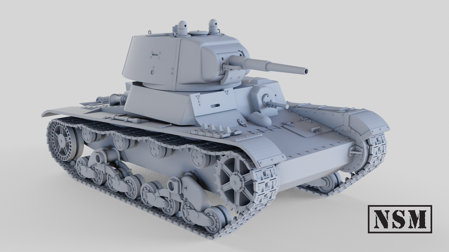 Finnish T-26 by Night Sky Miniatures