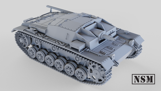 Stug III ausf C/D by Night Sky Miniatures
