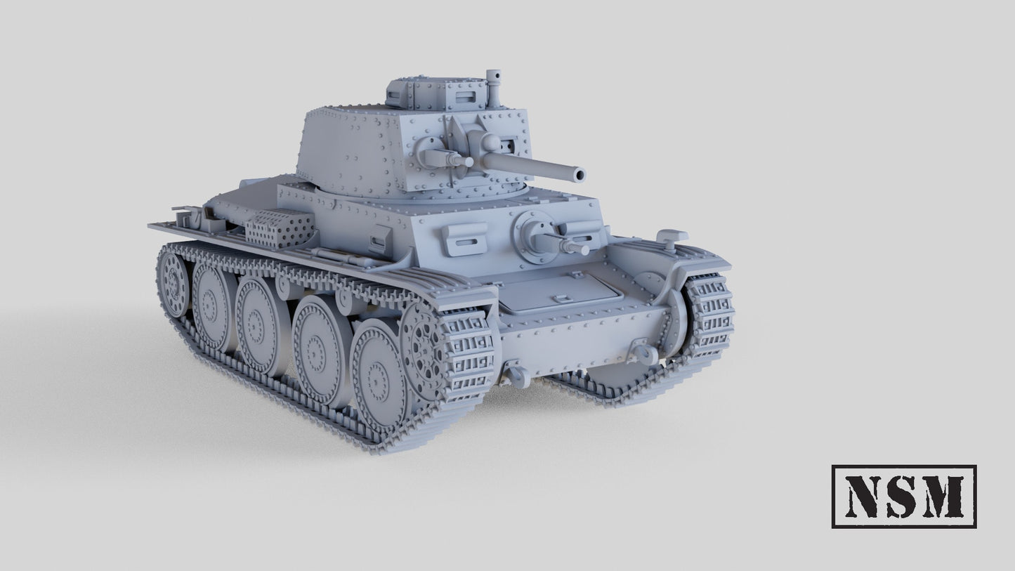 Panzer 38(t) by Night Sky Miniatures