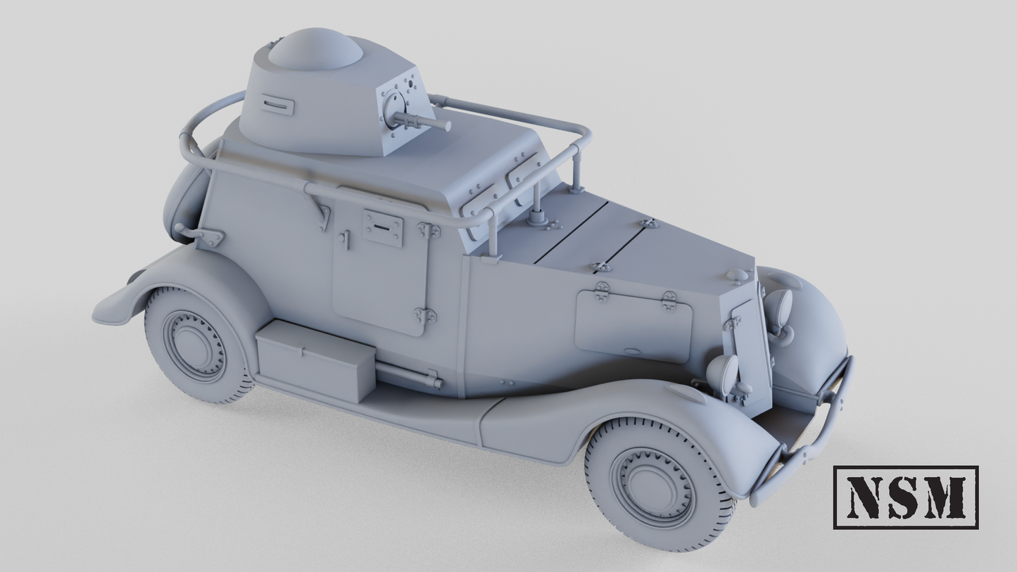 BA-20 Armored Car by Night Sky Miniatures